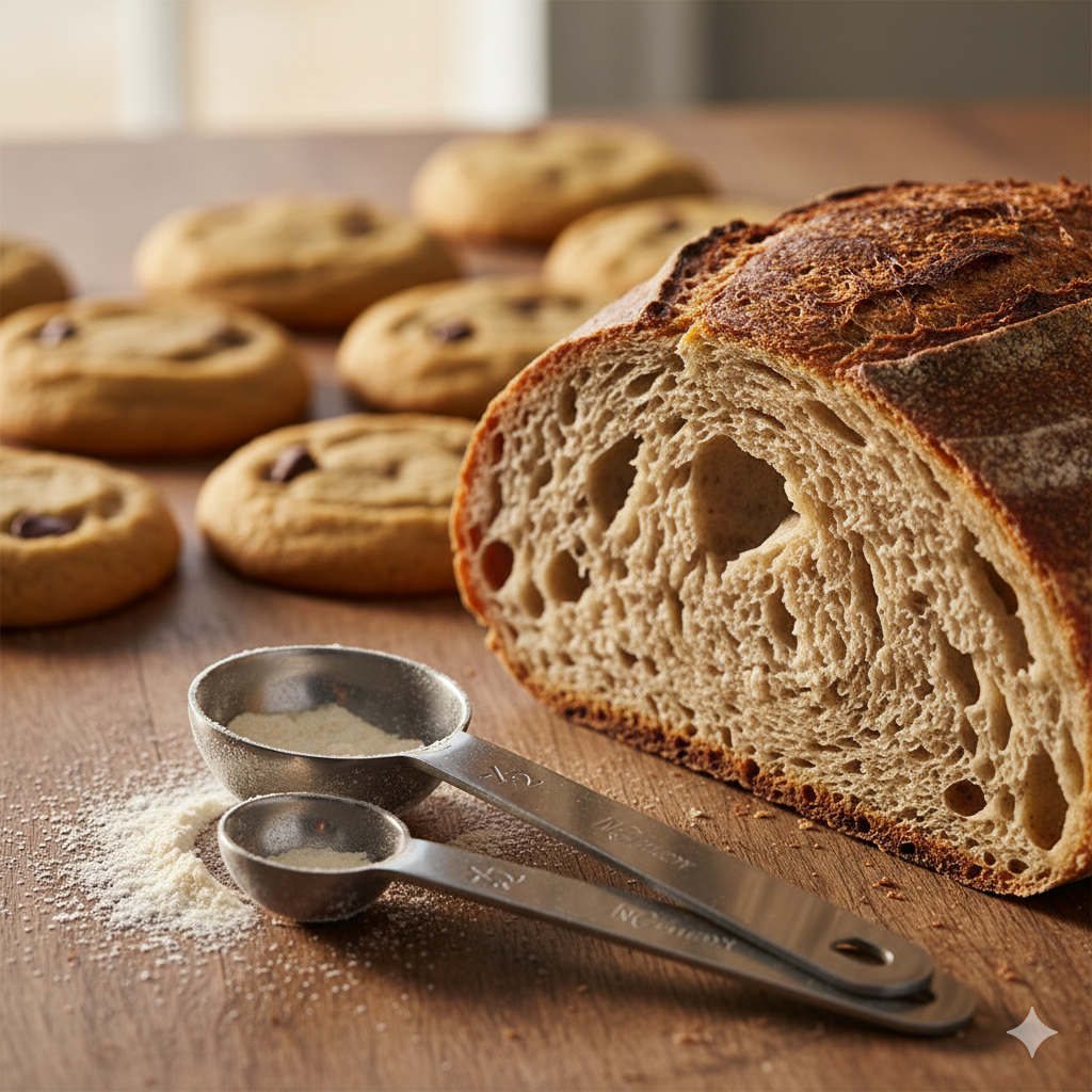 Guide to scaling baking recipes up or down